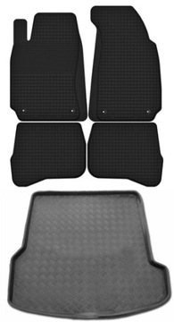 VW PASSAT B5 / FL dywaniki mata bagaznika KOMPLET