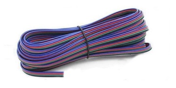 КАБЕЛЬ ДЛЯ ПОДКЛЮЧЕНИЙ RGB LED 4PIN 4х0,5мм 1м