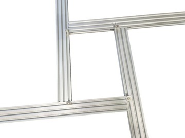 Универсальный регулируемый фрезерный шаблон 500x500 мм.