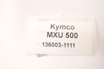 Kymco MXU 500 Крепление для освещения номерного знака