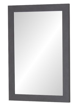 Lustro w ramie klejonej PREMIUM 100x50 SZARY ART