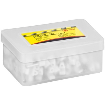 Держатель кабеля FLOP 5мм белый Goobay