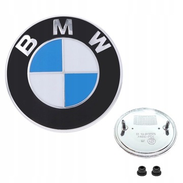 EMBLEMAT ZNACZEK LOGO BMW NA MASKĘ E81 E87 E46