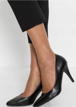 ЭЛЕГАНТНЫЕ БРЮКИ 7/8 ЧЕРНЫЕ 36 1X5C17 BODYFLIRT