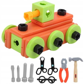 DIY Гайка Строительные блоки Дети Малыш Малыш