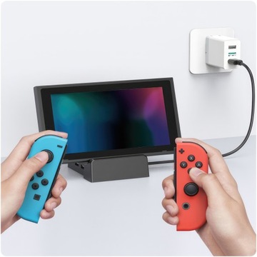 STACJA DOKUJĄCA ŁADOWARKA DOCK HDMI 4K do NINTENDO SWITCH / OLED