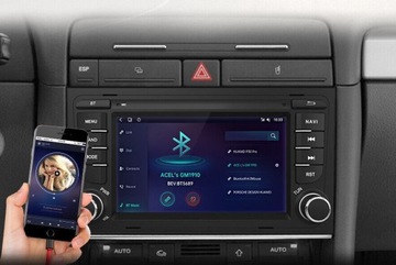 Автомагнитола 2 DIN ANDROID AUDI A4 B6 B7 RS4 2000-2008 32 ГБ