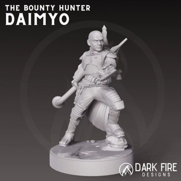Охотник за головами - модель даймё подходит для игры StarWars Legion 4