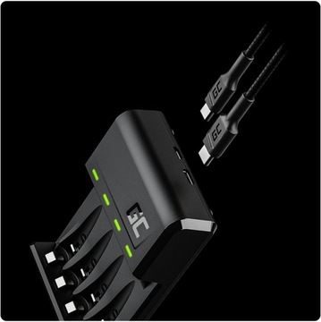 ЗАРЯДНОЕ УСТРОЙСТВО ДЛЯ БАТАРЕЙ AAA AA USB C MICRO USB