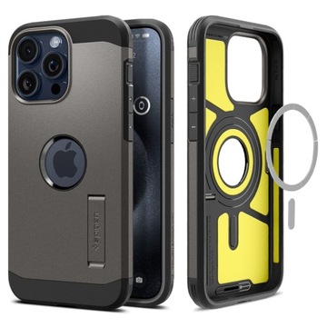 SPIGEN TOUGH ARMOR - MOCNE ETUI OBUDOWA Z MAGSAFE FUTERAŁ DO IPHONE 15 PRO