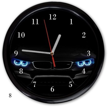 НАСТЕННЫЕ ЧАСЫ Логотип автомобиля BMW