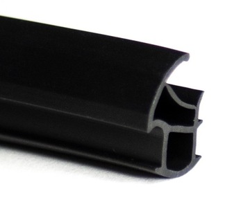 USZCZELKA CZARNA drzwi STALOWE OŚCIEŻNICA PRÓG