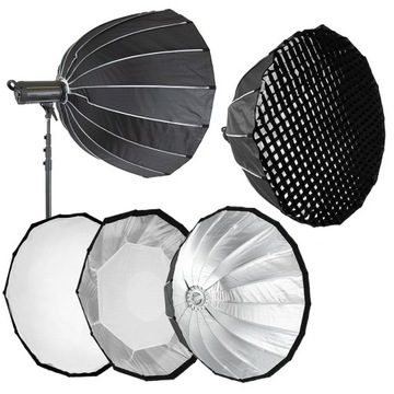 Softbox Octa grid 120cm HEX moc. Bowens