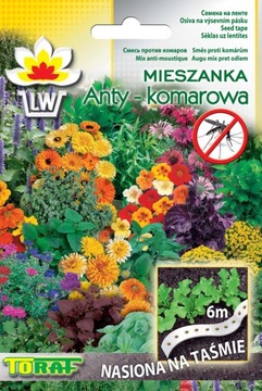 Mieszanka Kwiatów i Ziół Odstraszających Komary