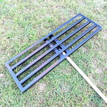 РУЧНОЙ УРОВЕНЬ ЗЕМЛИ, уровень газона, уровень Грабли 60 см - 5 перекладин - МАССИВНЫЙ