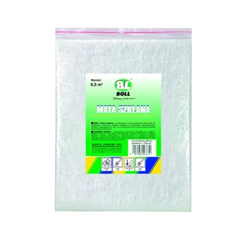 MATA SZKLANA 150G- M2 . WYMIAR 0.5M2 - BOLL
