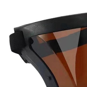 Сварочная каска, устойчивая к ультрафиолетовому излучению, противотуманная, защитные очки для сварки, темно-коричневые