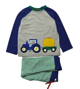 MINI BODEN NOWY DRES BLUZA BLUZKA SPODNIE DRESIK 100% BAWEŁNA 86