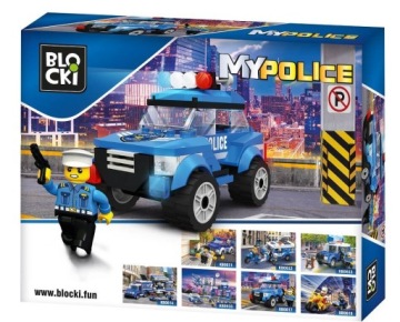 Патрульная машина Klocki Blocki MyPolice