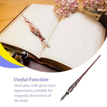 Стеклянная ручка для каллиграфии, чернильные ручки, инструмент для художественного письма