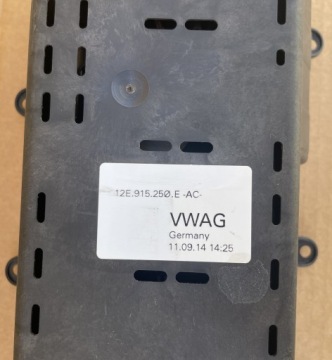 12E915250, modul Bedienteil BATERII VW SKODA AUDI 12E915250 Original wie neu | thumb 2