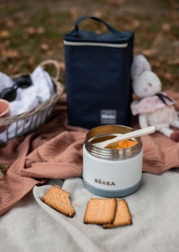 УЖИННЫЙ ТЕРМОС, СТАЛЬНОЙ КОНТЕЙНЕР, 500 МЛ, СИНИЙ BEABA