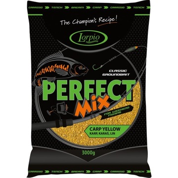 Zanęta Lorpio Perfect Mix Carp Yellow 3000g