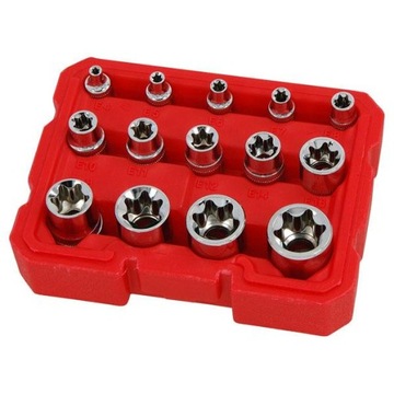 ZESTAW NASADEK TORX NASADKI GWIAZDKI E4-E24 NEILSE