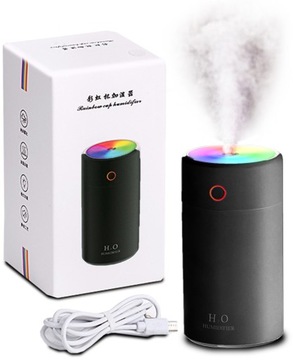 NAWILŻACZ POWIETRZA DYFUZOR ZAPACHOWY LAMPKA LED