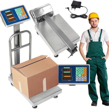 WAGA MAGAZYNOWA ELEKTRONICZNA PLATFORMOWA 150kg