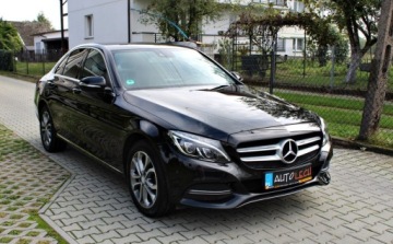 Mercedes Klasa C W205 Limuzyna 180 156KM 2014 Mercedes-Benz Klasa C 1.6i Navi Led Inteligent Light System Gwarancja 1, zdjęcie 3