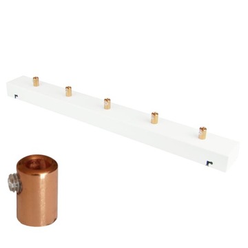 Podsufitka do lampy 50cm maskownica biała 5 otw
