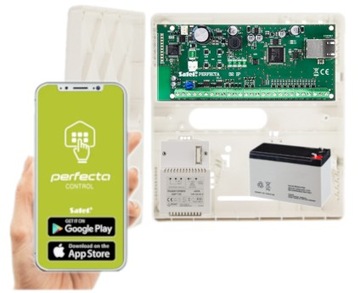 ДОМАШНЯЯ СИГНАЛИЗАЦИЯ SATEL PERFECTA-IP 32 PRF-LCD ПРИЛОЖЕНИЕ ETHERNET