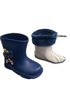 ДЕТСКИЕ РЕЗЬБОВЫЕ БОТИНКИ J369 ТЕМНО-СИНИЕ РАЗМЕР. 29