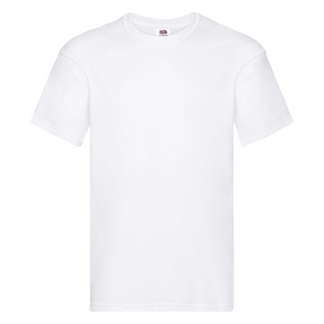 Мужская футболка Fruit of The Loom ORIGINAL из хлопка, белая, размер S