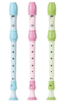 Dabell DSR-300G флейта сопрано в футляре ЗЕЛЕНАЯ