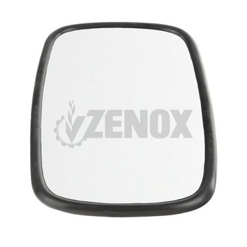 Żuk LCD 600 зеркало пластик 230 x 140 мм fi 6 мм Ursus John Deer 01201