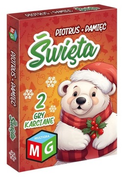 2 GRY KARCIANE ŚWIĘTA CZARNY PIOTRUŚ + PAMIĘĆ