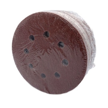 Диски для наждачной бумаги на липучке 125 мм P60 - 50 шт.