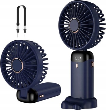 MINI WIATRACZEK RĘCZNY WENTYLATOR USB 2 W 1