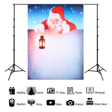 Рождественская занавеска для душа Рождественские украшения фон