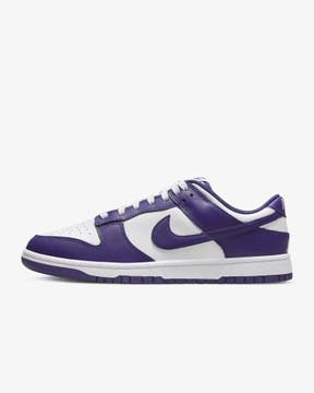 Nike Buty sportowe Dunk Low Retro Court Purple r. 44 sneakersy DD1391-104