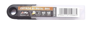 MOCNE OSTRZA NOŻA ŁAMANE 18MM 10 SZTUK K2 BI-METAL