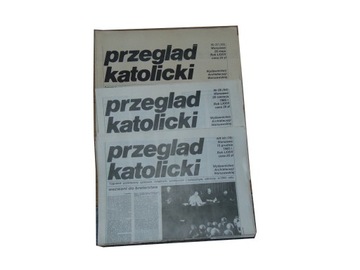 PRZEGLĄD KATOLICKI zestaw 13 numerów z 1985r