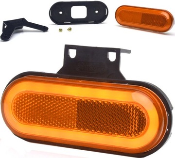 LAMPA OBRYSOWA BOCZNA LED TIR NEON 24V LAWETA WAŚ