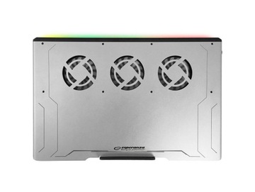 ОХЛАЖДАЮЩАЯ ПОДСТАВКА ДЛЯ НОУТБУКА со светодиодной подсветкой RGB