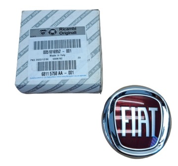 OE ZNACZEK EMBLEMAT TYŁ FIAT SIENA PALIO 51816952