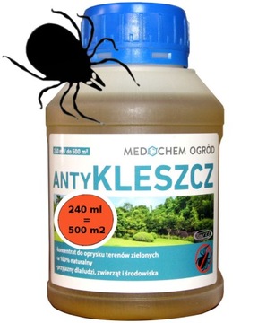OPRYSK PREPARAT NA KLESZCZE KONCENTRAT 500m2