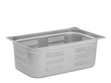 POJEMNIK GN 1/1 200 MM STAL NIERDZEWNA GASTRONOMICZNY PERFOROWANY TECHNICA