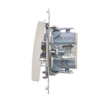 SIMON54 Одиночный белый разъем DW1.01/11 Контакт